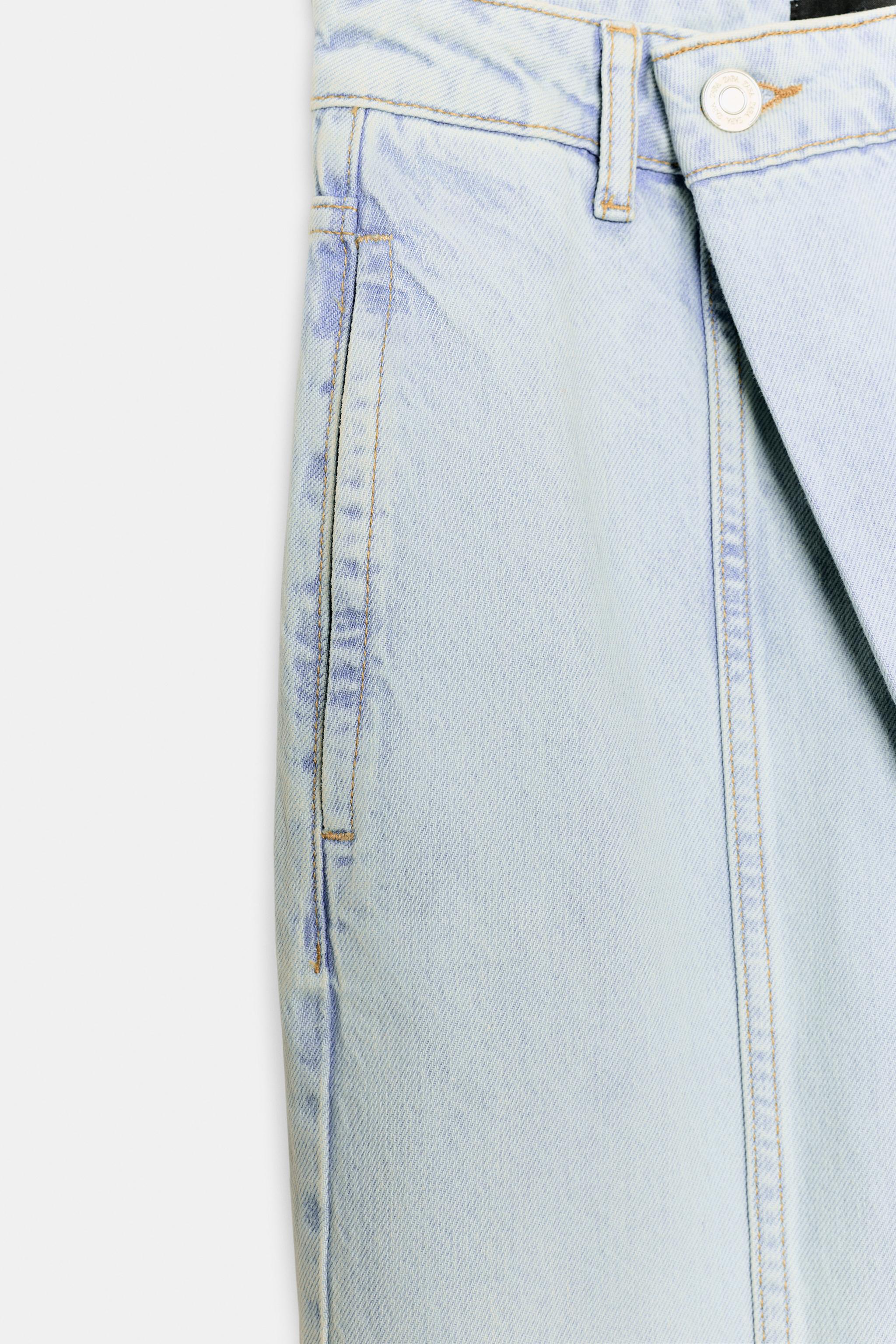 Z1975 LOW-RISE CROSSED JEANS